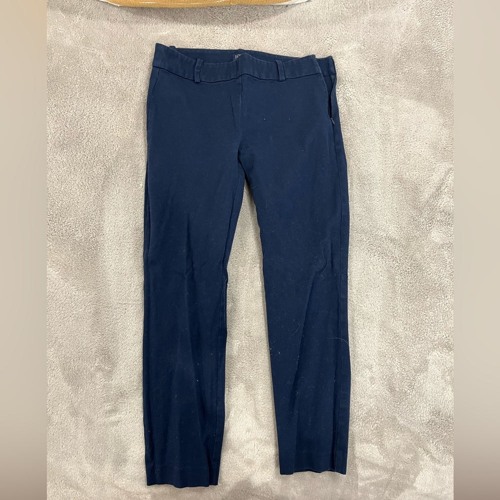 Navy J. Crew Winnie Pant